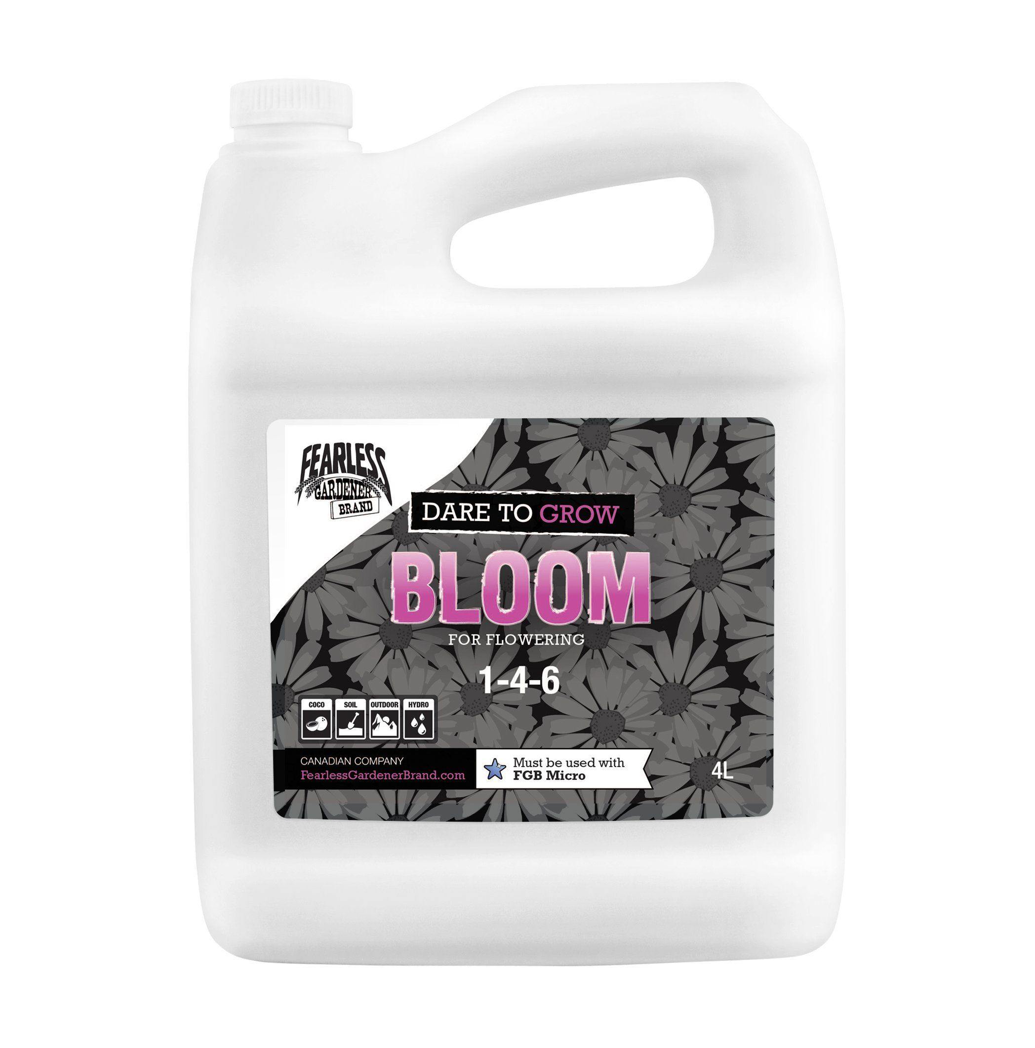 Dare To Grow - Bloom [1-4-6] | Fearless Gardener Brand