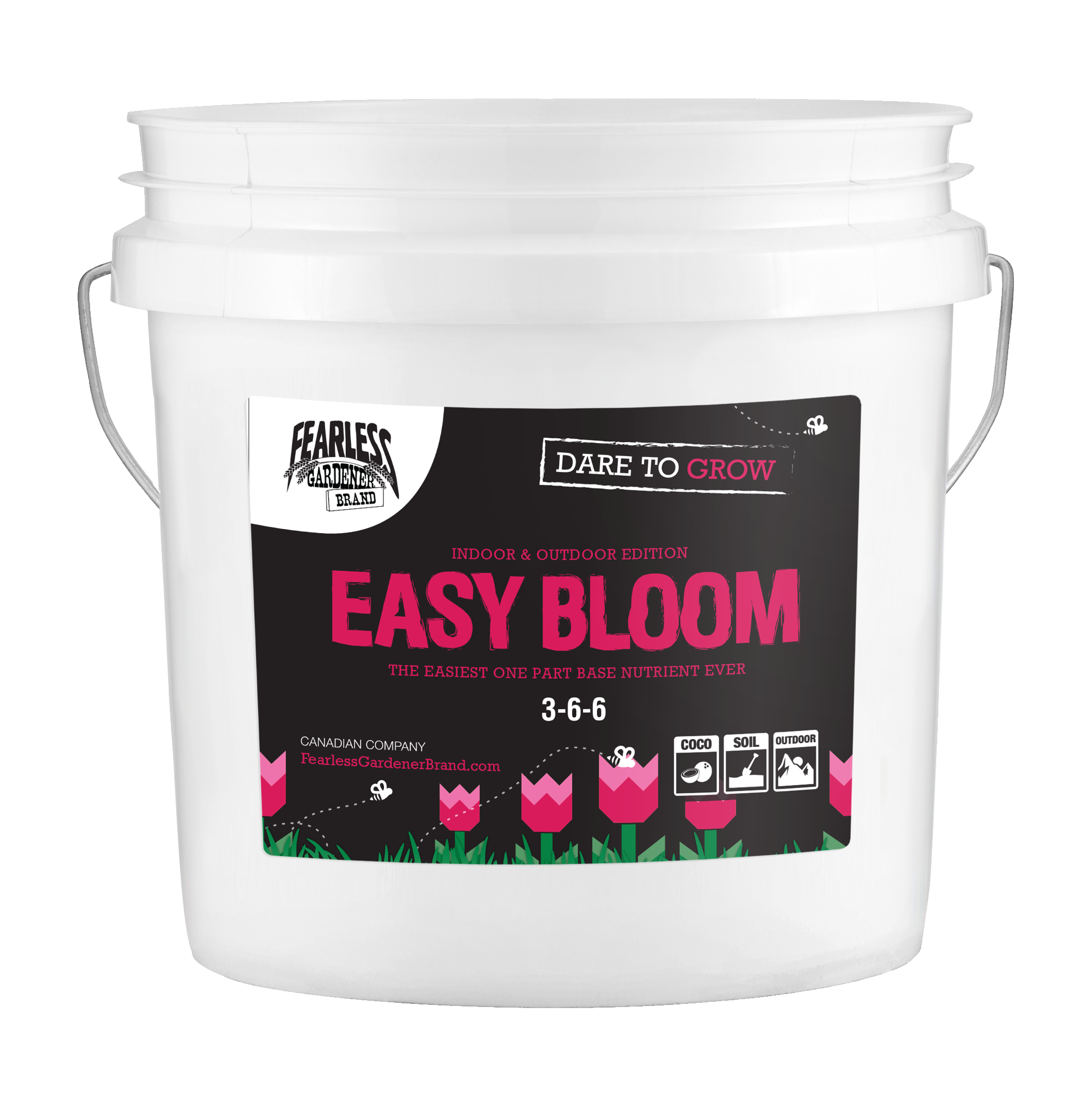 Fearless Gardener Brand - Easy Bloom