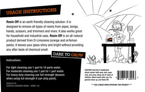 Dare To Grow - Resin Off EX Label