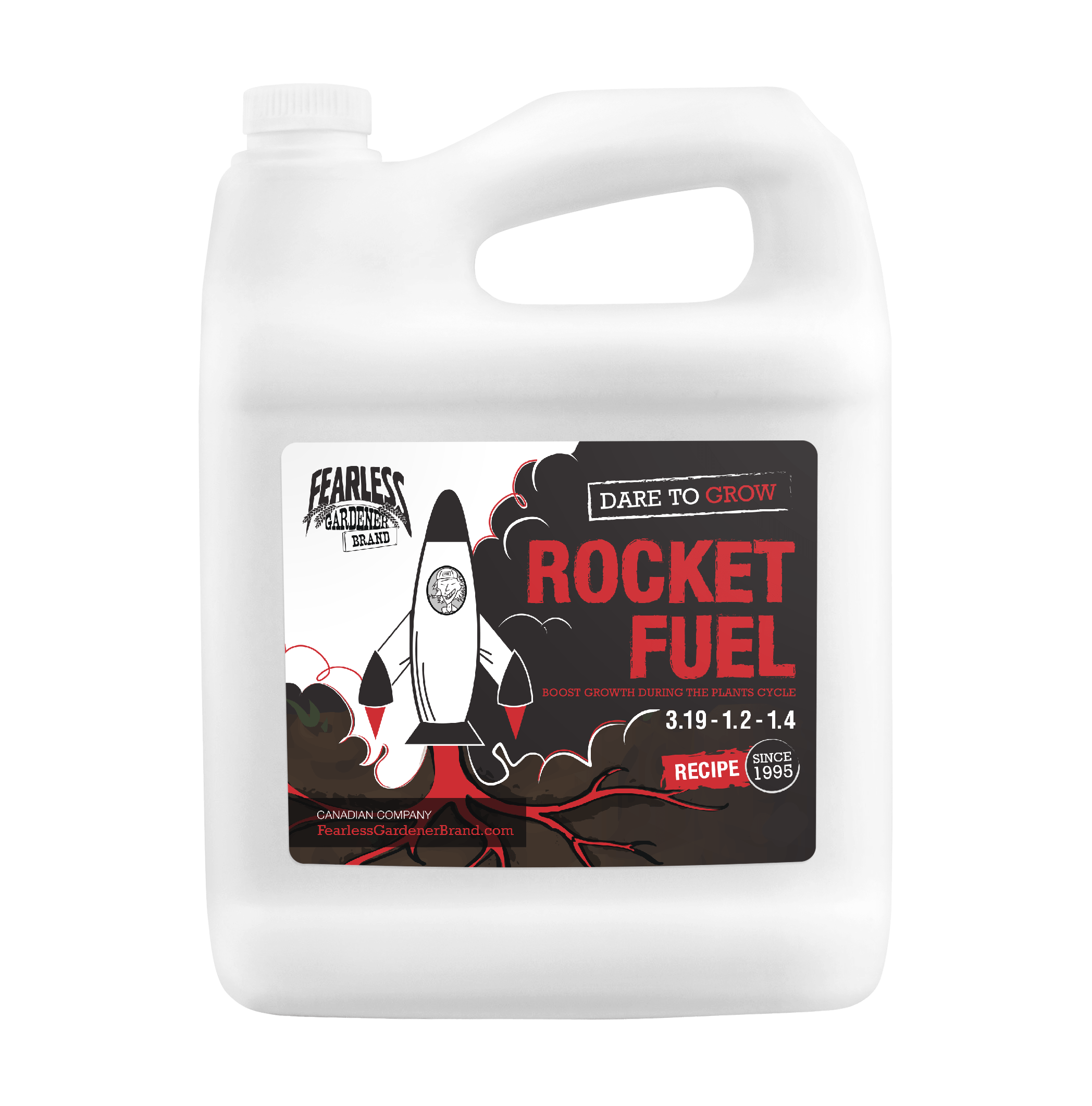 Dare To Grow - Rocket Fuel [3.19-1.2-1.4] | Fearless Gardener Brand