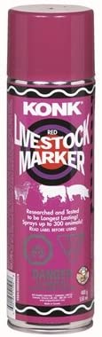 Konk - Livestock Marker (Red)
