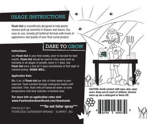 Dare To Grow - Flush Out Label