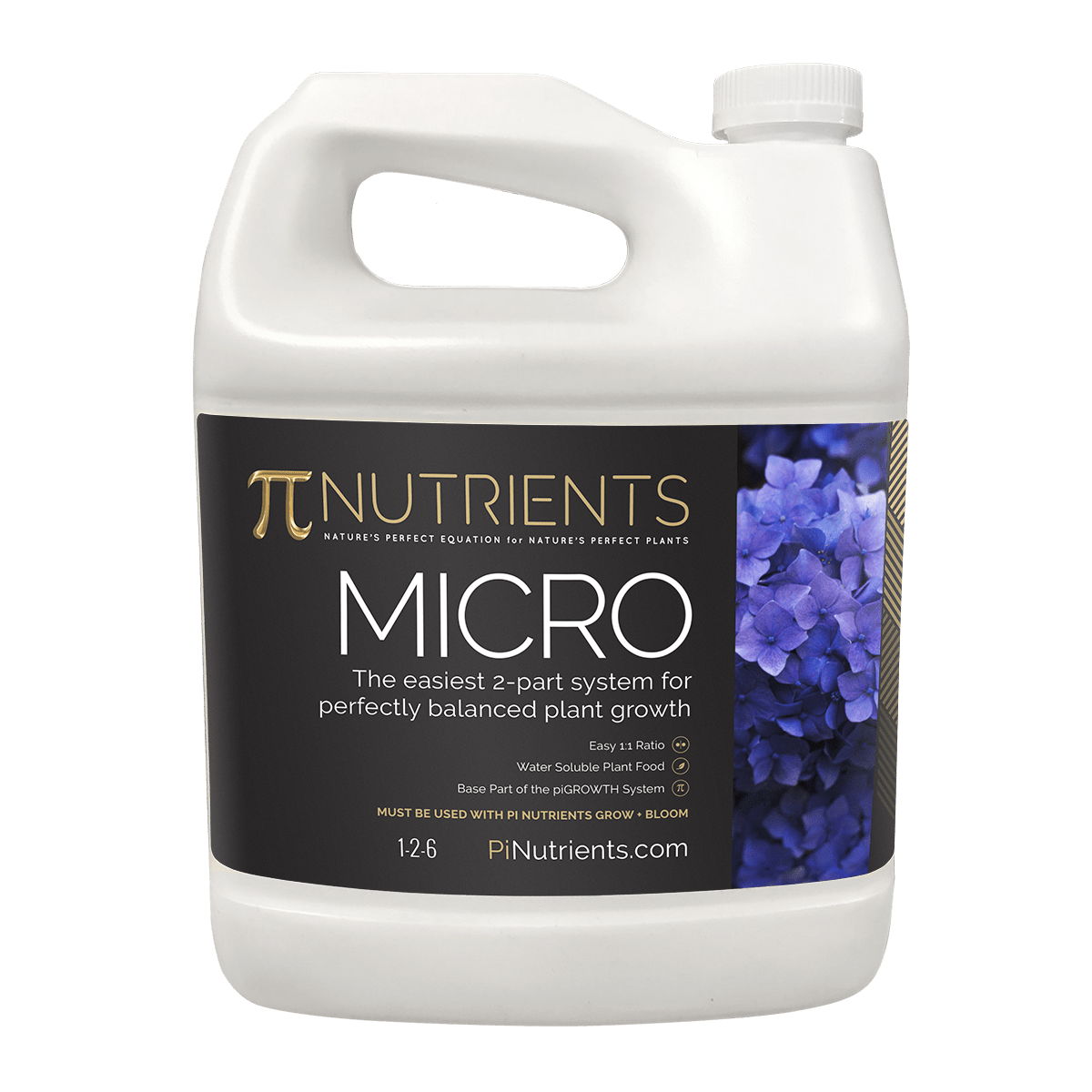 Pi Nutrients - Micro 1-2-6 | Fearless Gardener Brand